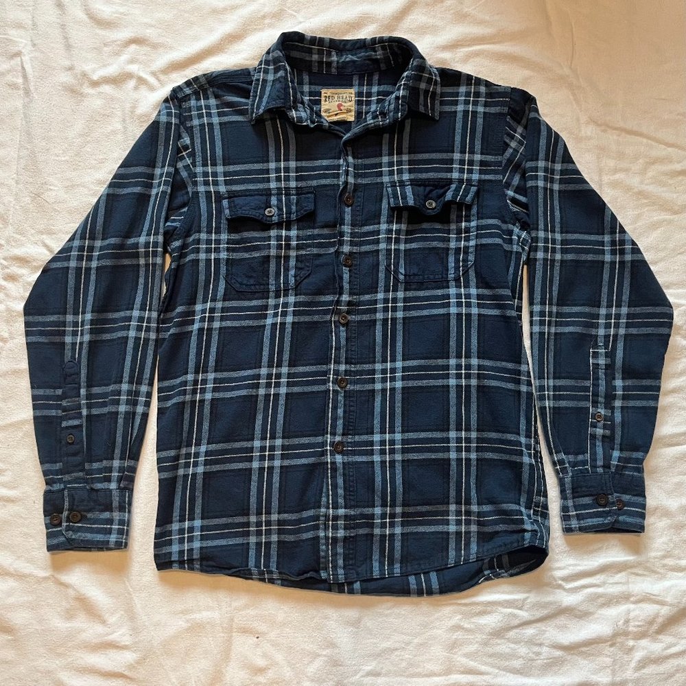 Mens Red Head Flannel